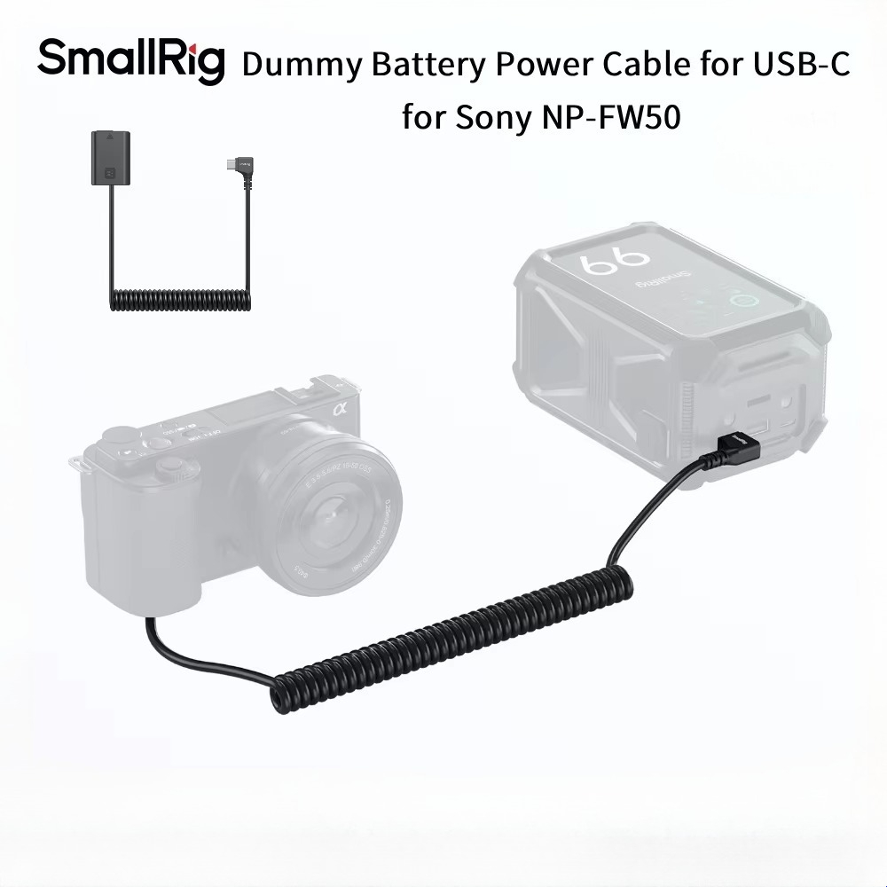 SmallRig 6542 USB-C Dummy Batt - огляд і ціна Sony Camera Zv-E10